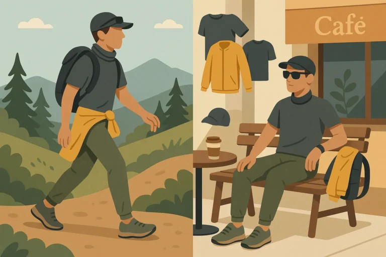 Roupas Versáteis Que Funcionam Tanto Para Trilhas Quanto Para Descanso